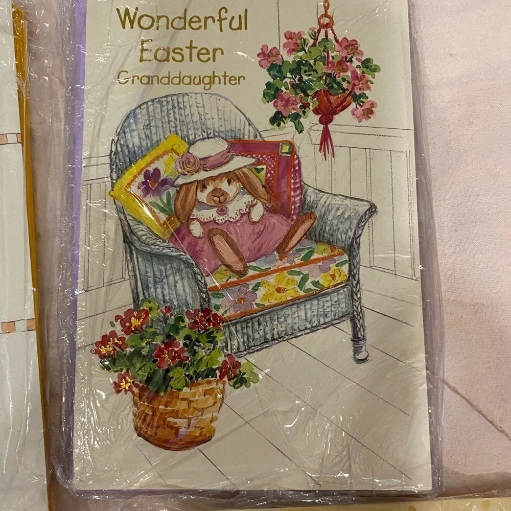Easter Parade Easter Cards Lot of 4 (DN)